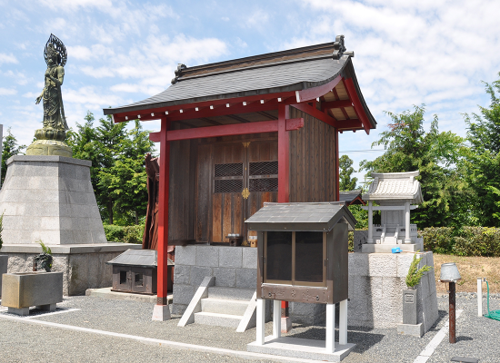 地主善神、城面神社